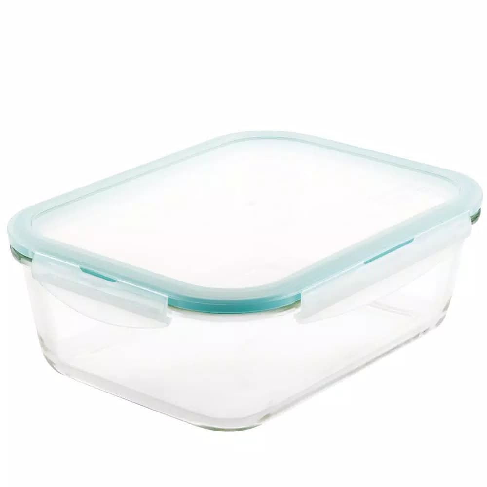 Lock & Lock Purely Better 68 oz. Borosilicate Glass Rectangular Food Storage Container