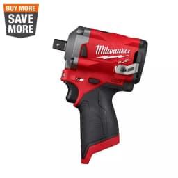 Milwaukee M12 FUEL 12V Brushless Cordless 1/2 in. Stubby Impact Wrench with Pin Detent (Tool-Only) thumbnail 1