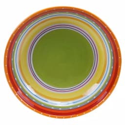 Certified International Mariachi Collection Hand-Painted Earthenware Large Serving Bowl, Multicolor thumbnail 2