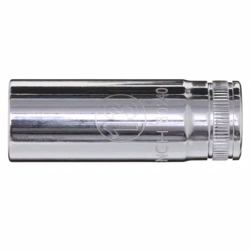 GEARWRENCH 1/4 in. Drive Metric 12-Point Deep Socket Set, 13-Piece