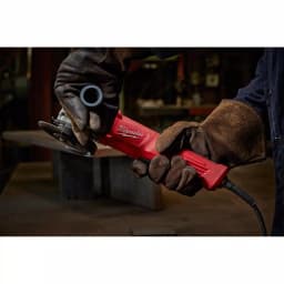 Milwaukee 4-1/2 in. Small Angle Grinder with Dust Shroud and Lock-On Switch, 11 Amp, 11,000 RPM thumbnail 5