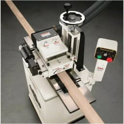 Shop Fox 2 HP 7 in. Planer/Moulder with Stand, 240V Variable-Speed Feed thumbnail 3