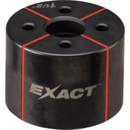 Milwaukee EXACT 1-1/2 in. Knockout Die for Mild and Stainless Steel thumbnail 1