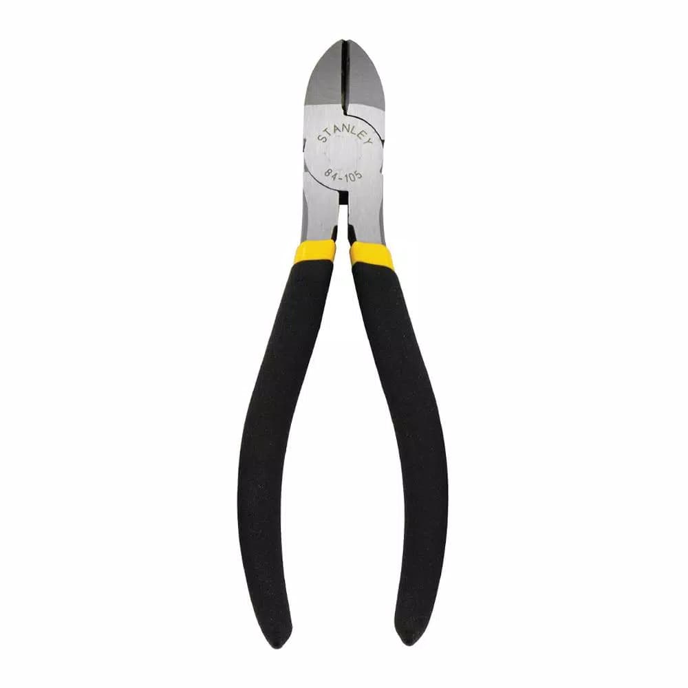 Stanley 3-Piece Plier Set, 6 in. Drop-Forged Steel Slip Joint, Diagonal, and Long Nose Pliers