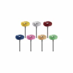 Dedeco Sunburst 7/8 in. 4-Ply Radial Discs 7-Piece Rotary Cleaning and Polishing Tool Assortment thumbnail 1