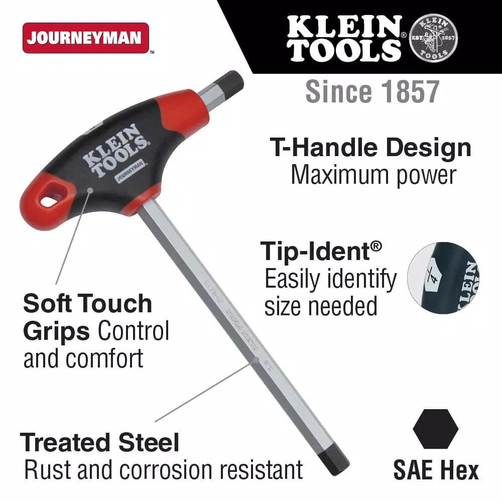 Klein Tools 5/32 in. Journeyman T-Handle Hex Key