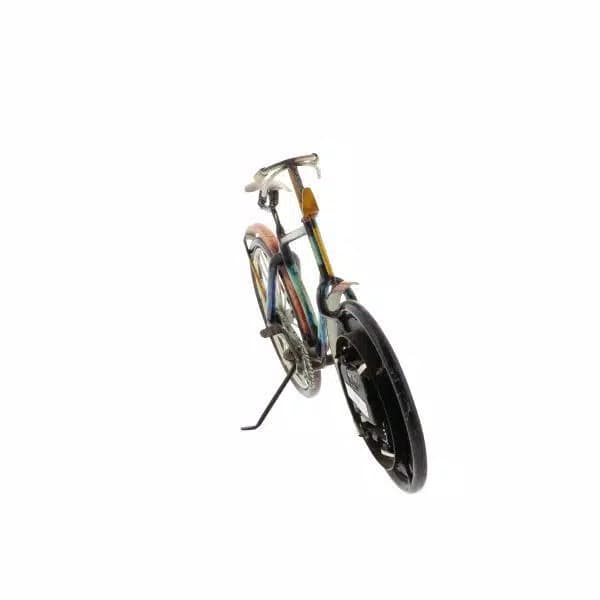 LITTON LANE 10 x 16 in. Vintage Rustic Iron Bicycle Frame Analog Clock
