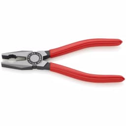 KNIPEX 7.25 in. Heavy Duty Forged Steel Combination Pliers, 60 HRC Cutting Edge thumbnail 3