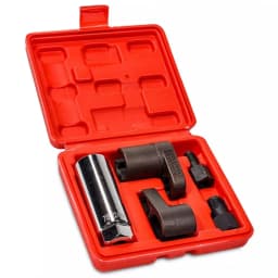Stark O2 Oxygen Sensor Socket and Thread Chaser Set, 5-Piece Professional Automotive Tool Kit thumbnail 1