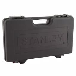 Stanley 69-Piece 1/4 in. & 3/8 in. Drive Black Chrome SAE Mechanics Tool Set thumbnail 3