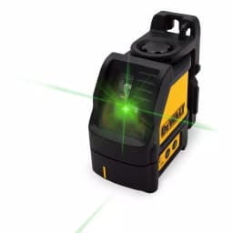 DEWALT Green Self-Leveling Cross Line Laser Level with Case, 75 ft. Range thumbnail 1