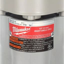Milwaukee M28 28V Cordless 1/2 in. Right Angle Drill Kit with 3.0 Ah Battery and Charger thumbnail 12
