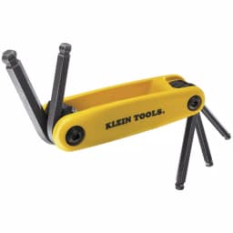 Klein Tools 70571 Grip-It Ball Hex Key Set, 5-Piece SAE thumbnail 1