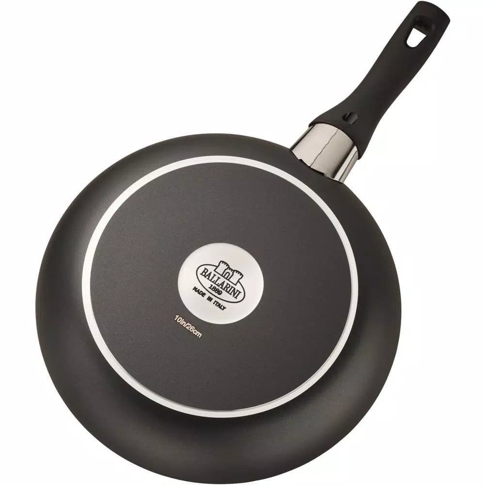 Ballarini Como 2-Piece Forged Aluminum Nonstick Frying Pan Set, Black