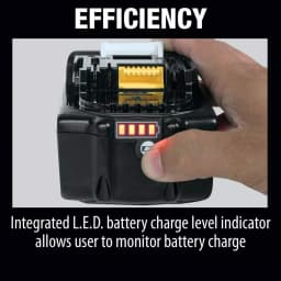 Makita 18V LXT Lithium-Ion 6.0 Ah Battery 2-Pack (BL1860B-2) thumbnail 5