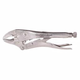 Capri Tools Klinge 7 in. Curved Jaw Locking Pliers with Wire Cutter thumbnail 1
