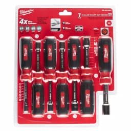 Milwaukee SAE Hollow Shaft Nut Driver Set, 7-Piece thumbnail 7