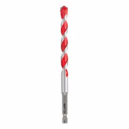 Milwaukee SHOCKWAVE 3/8 in. Carbide Hammer Drill Bit, 6 in. Length, 1/4 in. Hex Shank thumbnail 1