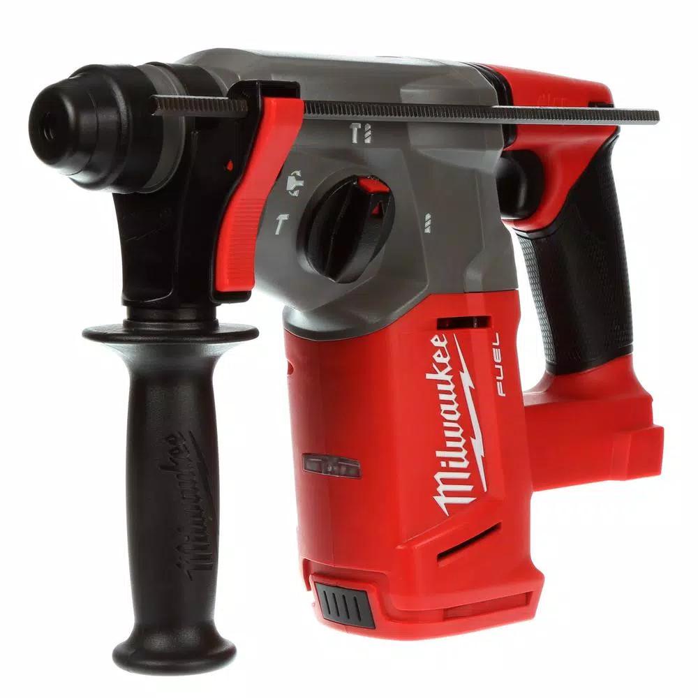 Milwaukee M18 FUEL 1 in. SDS-Plus Rotary Hammer and Deep Cut Band Saw 2-Tool Combo Kit