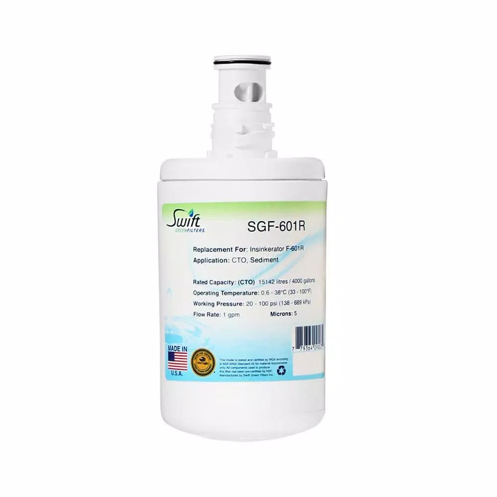 Swift Green Filters SGF-601R Replacement Water Filter for Insinkerator F-601R