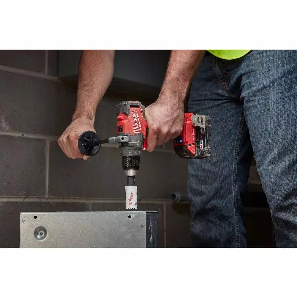 Milwaukee M18 FUEL ONE-KEY 1/2 in. Brushless Cordless Drill/Driver Kit with Titanium Shockwave Bit Set