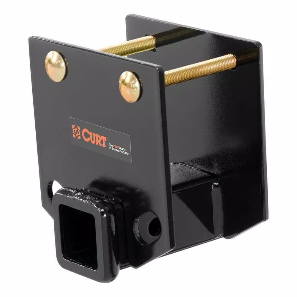 CURT RV Bumper Hitch with 2" Receiver, Fits 4" x 4" Bumper Beams