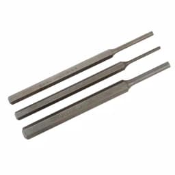 Mayhew Large Pin Punch Set (3-Piece) - Industrial Grade Alloy Steel, Made in USA thumbnail 5