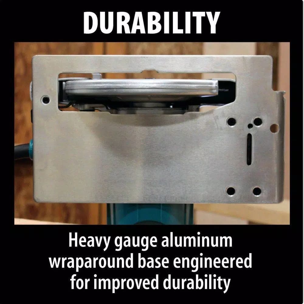Makita 7-1/4 in. 15 Amp Corded Circular Saw with 24T Carbide Blade and LED Lights