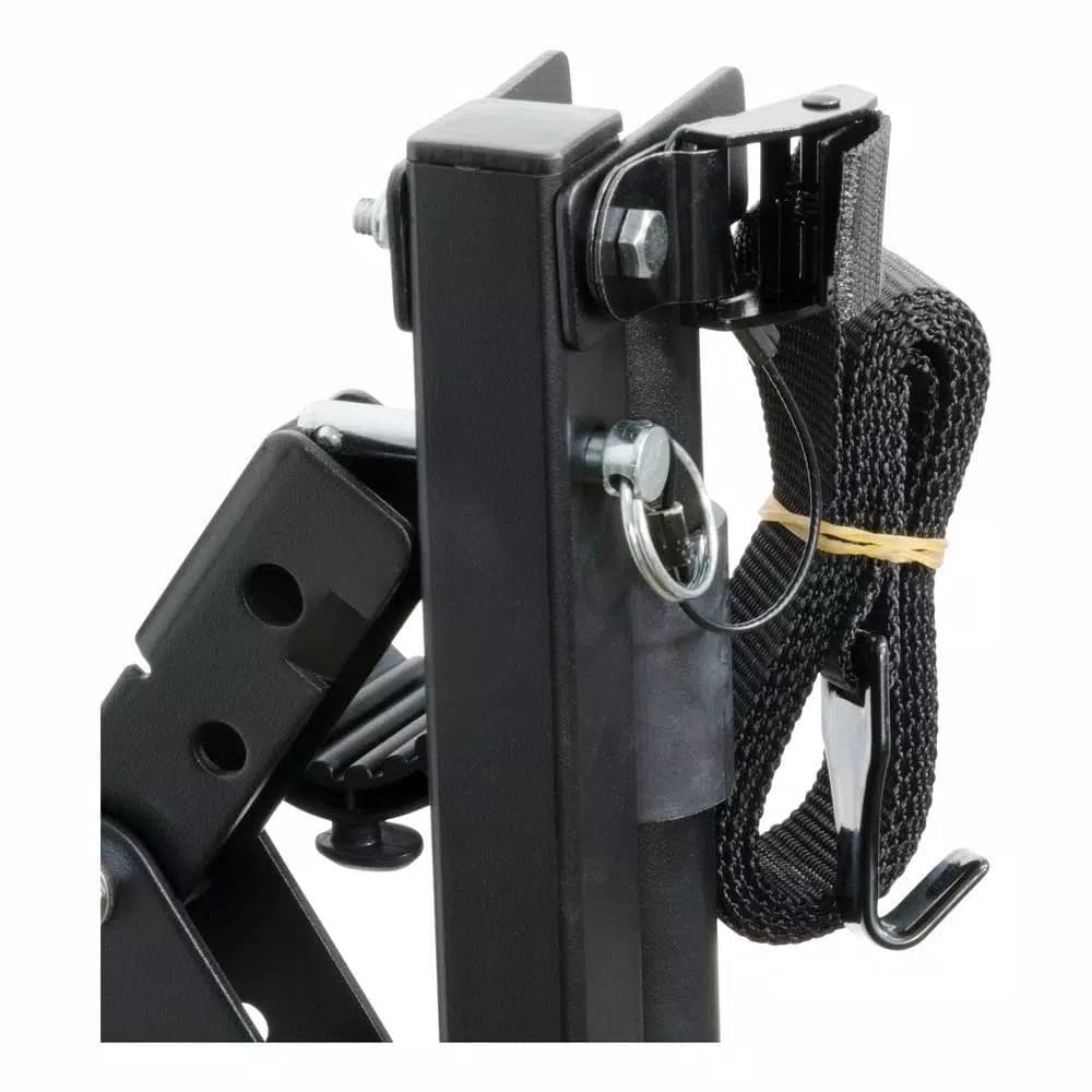 CURT 3-Bike Clamp-On Hitch Bike Rack for 2 in. x 2 in. Ball Mount
