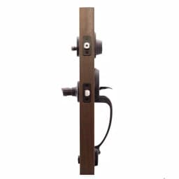Copper Creek Colonial Handleset with Waverlie Lever Trim in Tuscan Bronze thumbnail 3