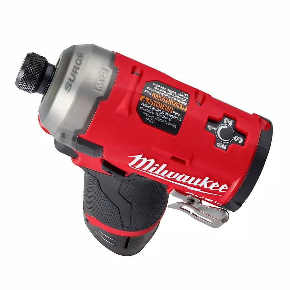 Milwaukee M12 FUEL SURGE 1/4 in. Hex Hydraulic Impact Driver Kit with M12 Multi-Tool