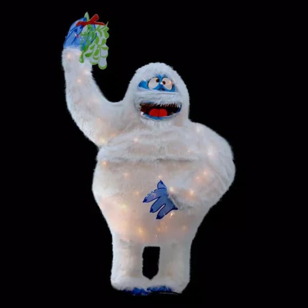 Rudolph 42 in. Rudolph Bumble with Mistletoe Outdoor Lighted Christmas Decor