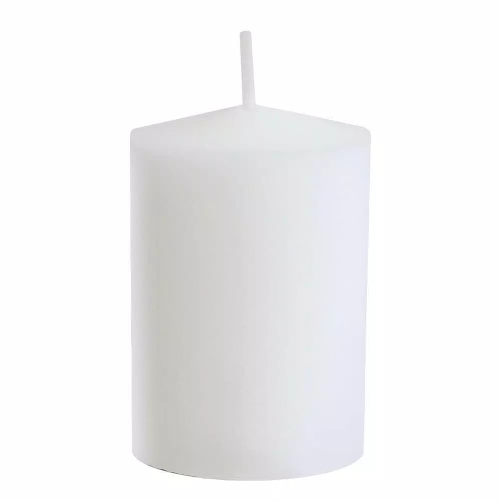 LUMABASE White Unscented Paraffin Wax Votive Candles, 15-Hour Burn Time, 36-Count Pack