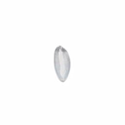 LITTON LANE Modern Reflections 36 in. Polished Silver Aluminum Canoe-Shaped Decorative Bowled Tray thumbnail 2