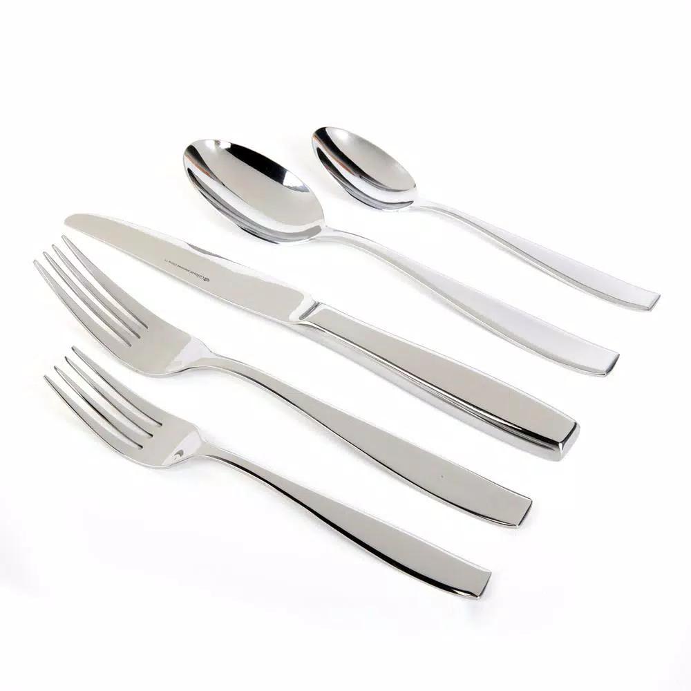 Gibson Castleford 20-Piece Mirror Polish Stainless Steel Flatware Set, Service for 4