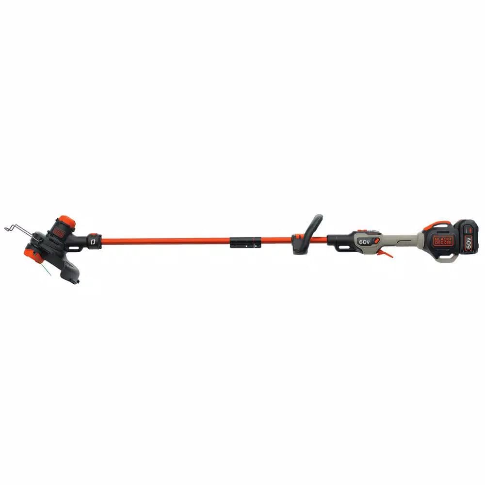 BLACK+DECKER 60V MAX Cordless Handheld Leaf Blower (400 CFM, 100 MPH) with Bonus 2-in-1 String Trimmer and Edger