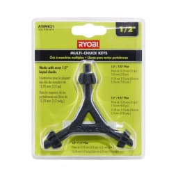 RYOBI 1/2 in. Multi-Chuck Key with Black Oxide Coating thumbnail 1
