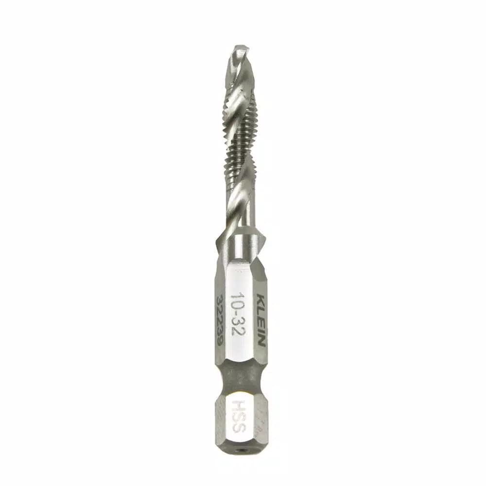 Klein Tools 1/4 in. High Speed Steel 10-32 Drill Tap Bit