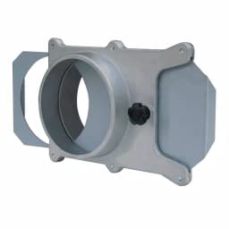 POWERTEC 6 in. Aluminum Blast Gate for Dust Collection Systems thumbnail 1