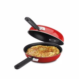 Cuisinart Chef's Classic 2-Piece 10 in. Aluminum Nonstick Frittata Pan Set, Red thumbnail 5