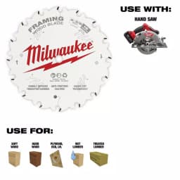 Milwaukee 5-3/8 in. 16-Tooth Framing Circular Saw Blade, Thin Kerf thumbnail 8