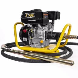 Stark 6.5 HP 196cc Gas Powered Concrete Vibrator with 360-Degree Swivel Base and Flexible Poker thumbnail 1