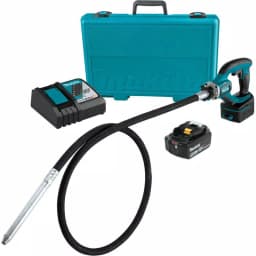 Makita 18V LXT Cordless 8 ft. Concrete Vibrator Kit with 5.0Ah Battery thumbnail 1