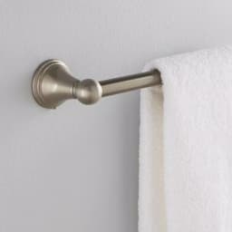 MOEN Preston 24 in. Single Towel Bar in Spot Resist Brushed Nickel thumbnail 2