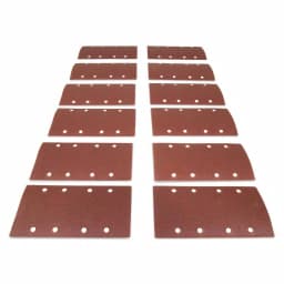 WEN 1/3 Sheet Sander Hook-and-Loop Sandpaper Assorted Grits, 12-Pack thumbnail 1