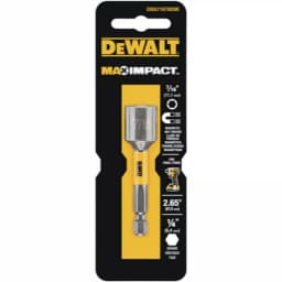 DEWALT MAX Impact 7/16 in. Nut Driver, Impact Rated Torsion Nut Setter with Hex Shank thumbnail 3
