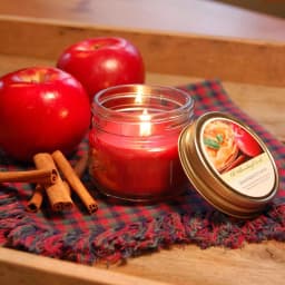 LUMABASE Holiday Scented Candle Collection - 6 Pack 3 oz. Mason Jar Candles thumbnail 4