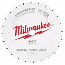 Milwaukee 6-1/2 in. 24-Tooth Framing Circular Saw Blade thumbnail 4