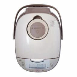 SPT 8-Cup Beige Smart Rice Cooker with Steam Basket and Built-In Timer thumbnail 4