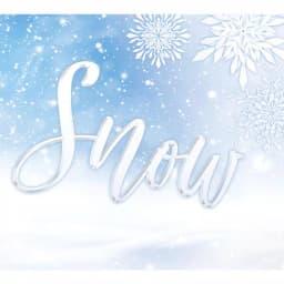 My Door Decor 7 ft. x 8 ft. Let It Snow Christmas Garage Door Banner Mural thumbnail 4